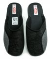 Rogallo 26239 čierno šedé pánske papuče | ARNO-obuv.sk - obuv s tradíciou