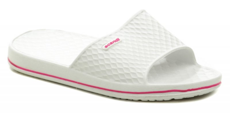 Scandi 280-0006-S1 biele dámske plážovky | ARNO-obuv.sk - obuv s tradíciou