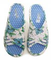 Scandi 280-0010-S1 bielo modré dámske plážovky | ARNO-obuv.sk - obuv s tradíciou