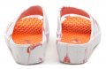 Scandi 280-0010-S1 bielo oranžové dámske plážovky | ARNO-obuv.sk - obuv s tradíciou