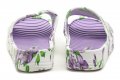 Scandi 280-0044-S1 bielo fialové dámske plážovky | ARNO-obuv.sk - obuv s tradíciou