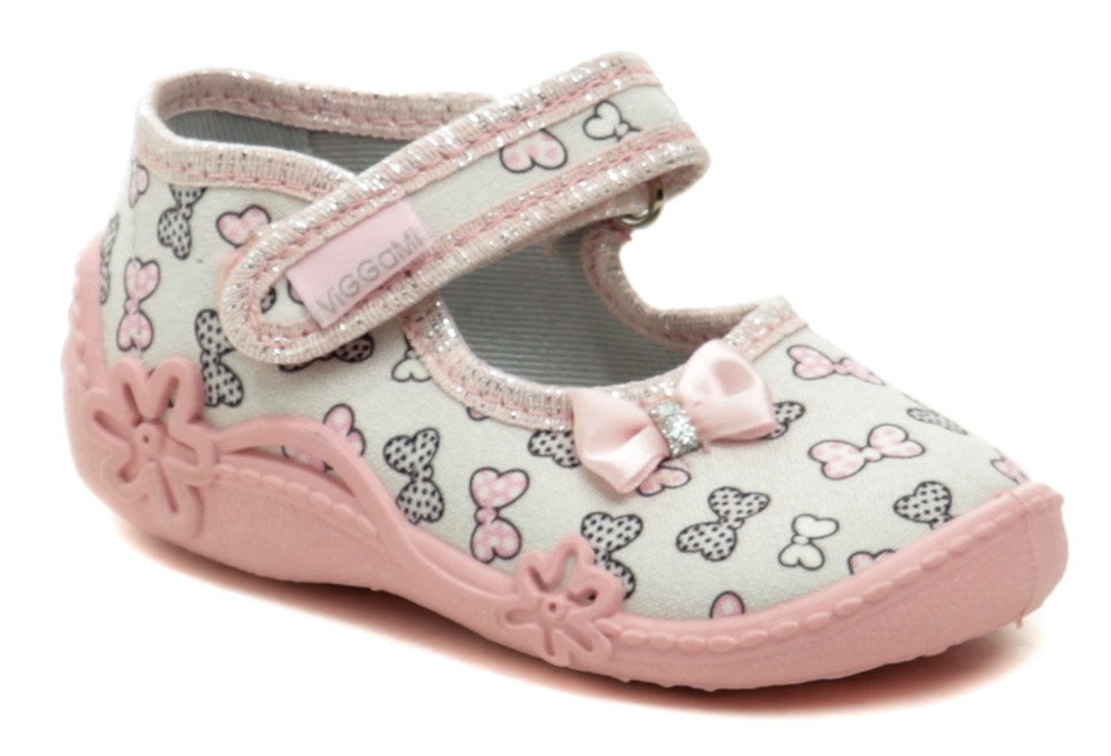 Vi-GGA-Mi ružové detské plátené sandálky TOSIA EUR 25
