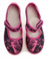 Vi-GGA-Mi fialovo čierne dievčenské baleríny ROZALKA | ARNO-obuv.sk - obuv s tradíciou
