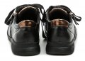 Jana 8-23721-27 čierne dámske poltopánky šírka H | ARNO-obuv.sk - obuv s tradíciou