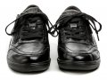 Jana 8-23750-27 čierne dámske poltopánky šírka H | ARNO-obuv.sk - obuv s tradíciou