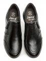 Jana 8-24706-27 čierne dámske poltopánky šírka H | ARNO-obuv.sk - obuv s tradíciou