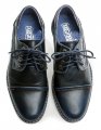 Kristofer 1410 CNB tmavo modré pánske poltopánky | ARNO-obuv.sk - obuv s tradíciou