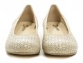 De plus 9826-K-M béžové dámske nadmerné lodičky šírka H | ARNO-obuv.sk - obuv s tradíciou