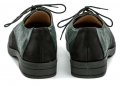 Mintaka 3343 čierno zelené dámske poltopánky | ARNO-obuv.sk - obuv s tradíciou