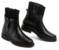 Jana 8-25418-27 čierne nadmerné dámske zimné topánky šírka H | ARNO-obuv.sk - obuv s tradíciou