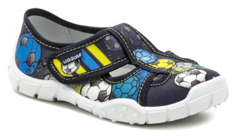Vi-GGA-Mi detské modré tenisky ALEX futbal | ARNO-obuv.sk - obuv s tradíciou