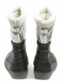Top Lux 9523 čierno strieborné dámske snehule | ARNO-obuv.sk - obuv s tradíciou