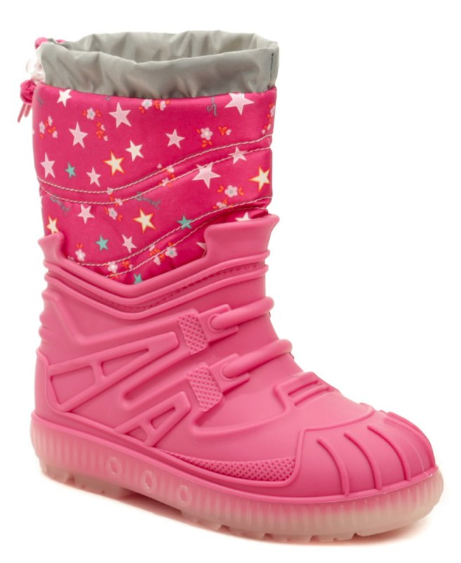 Top Bimbo 488A star ružové detské snehule | ARNO-obuv.sk - obuv s tradíciou