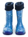 Demar 0033 detské modré gumáky | ARNO-obuv.sk - obuv s tradíciou