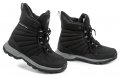 DK 1027 čierne dámske zimné topánky | ARNO-obuv.sk - obuv s tradíciou