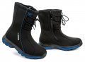 DK 1754 čierno modré zimné topánky | ARNO-obuv.sk - obuv s tradíciou