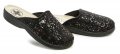 Medi Line 414 čierne dámske zdravotné papuče | ARNO-obuv.sk - obuv s tradíciou