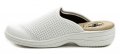 Medi Line 553 biele dámske zdravotné papuče | ARNO-obuv.sk - obuv s tradíciou