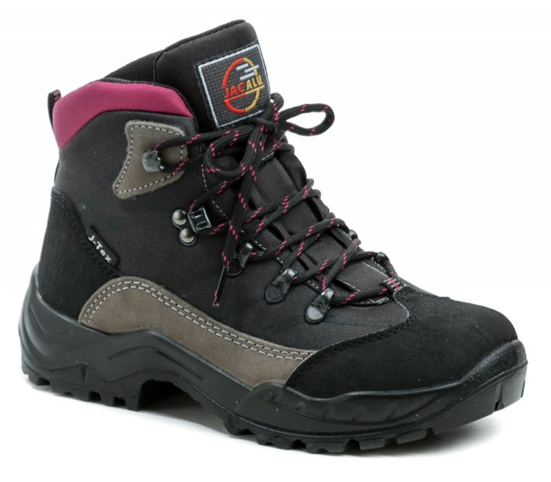 Jacalu A2620z21 čierne dámske zimné trackingové topánky | ARNO-obuv.sk - obuv s tradíciou