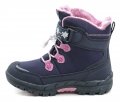 American Club HL-38-21 navy ružové detské zimné topánky | ARNO-obuv.sk - obuv s tradíciou
