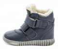Pegres 1706 modrá detská zimná barefoot obuv | ARNO-obuv.sk - obuv s tradíciou
