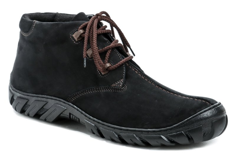 Koma 80 čierne pánske nadmerné zimné topánky | ARNO-obuv.sk - obuv s tradíciou