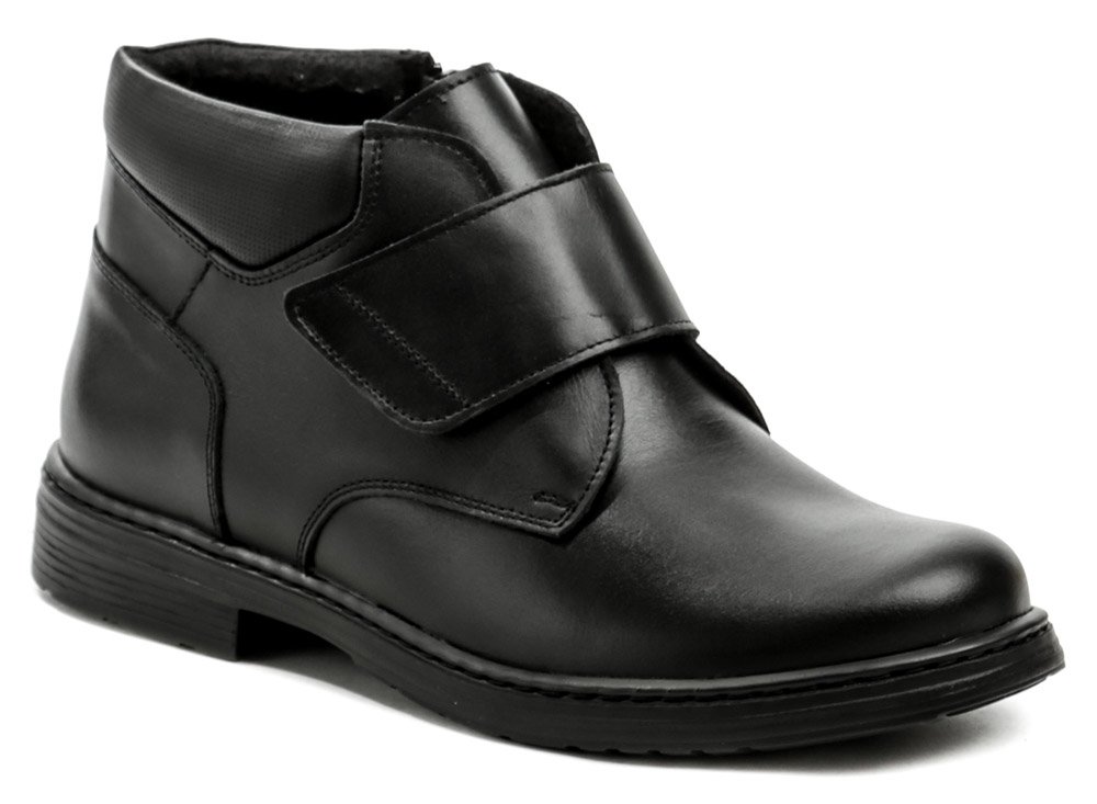 Koma 1130K čierne pánske nadmerné zimné topánky EUR 49