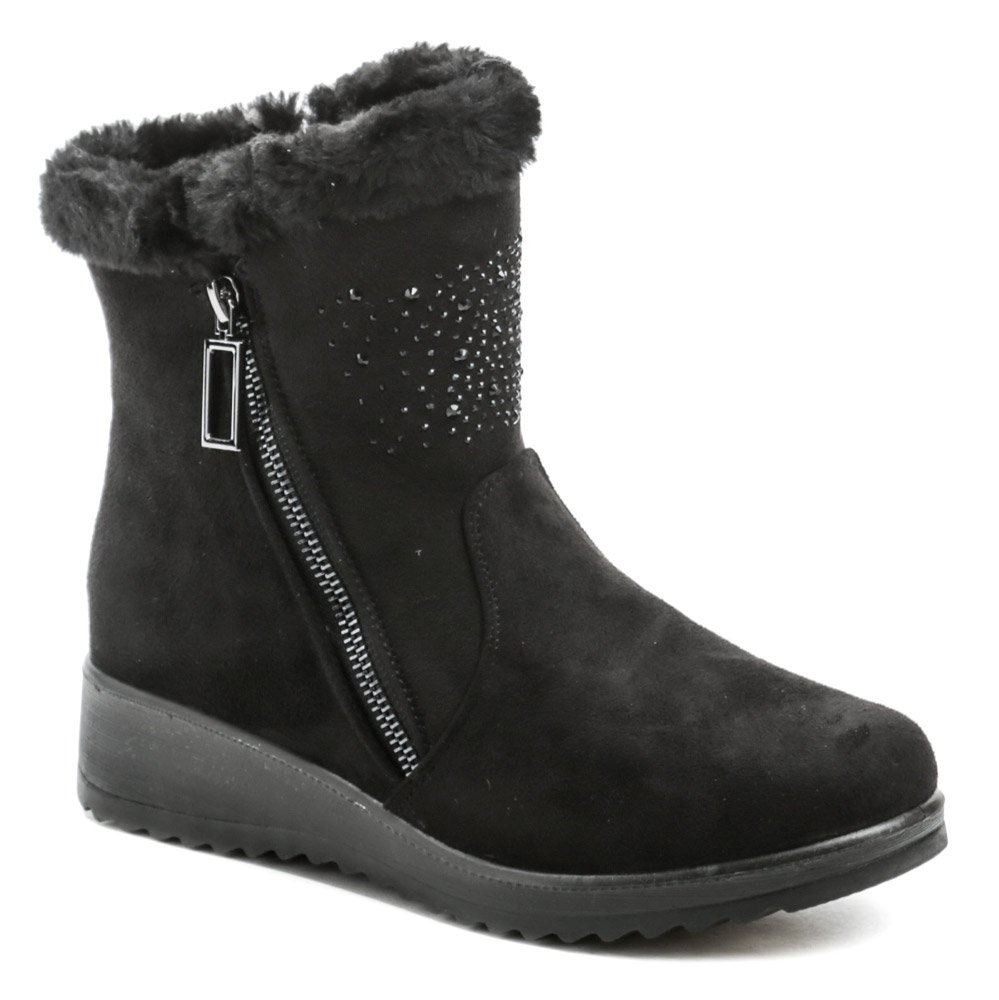Scandi 262-0143-A1 čierne dámske zimné topánky EUR 37