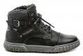Tom Tailor 2181303 čierne pánske zimné topánky | ARNO-obuv.sk - obuv s tradíciou
