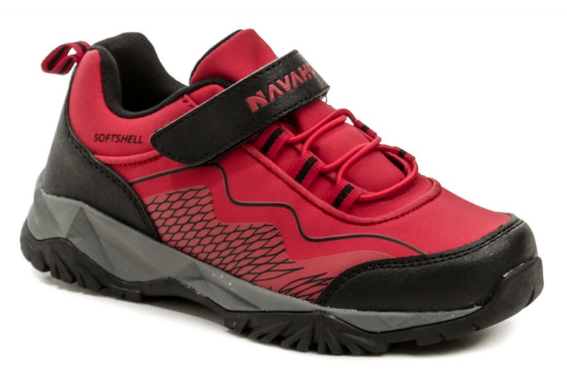 Navaho N7-209-25-02 červené softshell tenisky | ARNO-obuv.sk - obuv s tradíciou