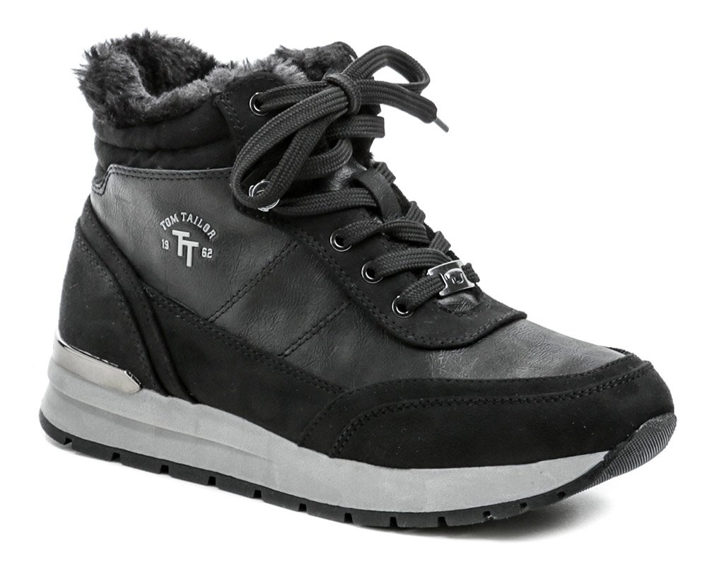 Tom Tailor 2190907 čierne dámske zimné topánky EUR 38