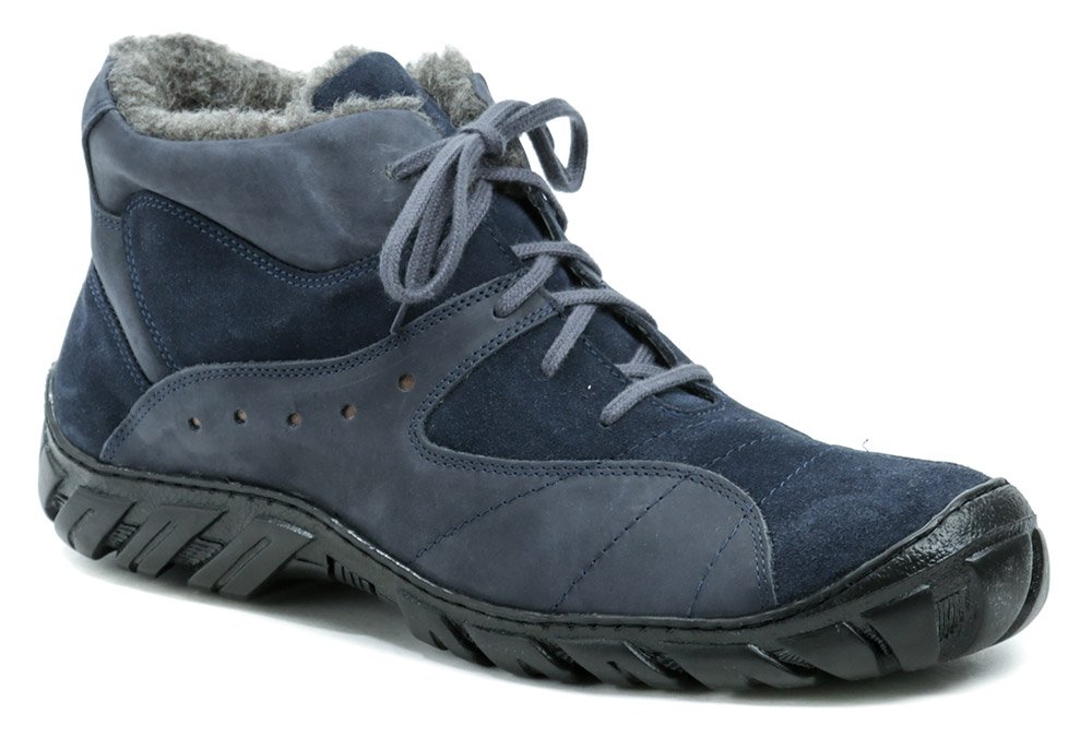 Koma 613 modré pánske nadmerné zimné topánky EUR 46