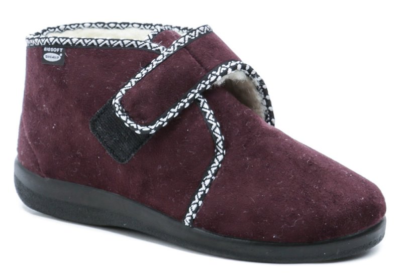 Rogallo 4372-013 fialové dámske zimné papuče | ARNO-obuv.sk - obuv s tradíciou