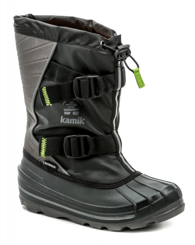 KAMIK GLACIAL 4 Black detské zimné snehule | ARNO-obuv.sk - obuv s tradíciou