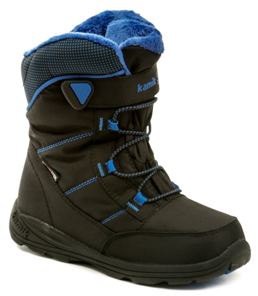 KAMIK Stance C čierno modrá detská zimná členková obuv EUR 30