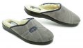 Rogallo 4110-006 šedé pánske zimné papuče | ARNO-obuv.sk - obuv s tradíciou