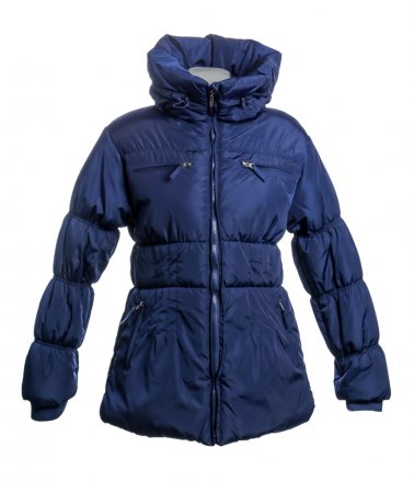 Dámska zimná bunda so zapínaním na zips. Kabát je vyrobený 100% z polyesteru.