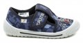 3F chlapčenské modré papuče T-Rex 3SK3-27 | ARNO-obuv.sk - obuv s tradíciou