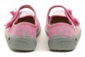 3F dievčenské ružové baleríny 4A3-18 | ARNO-obuv.sk - obuv s tradíciou