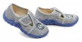bar3Foot šedý drak chlapčenské papuče 3BT13-1 | ARNO-obuv.sk - obuv s tradíciou