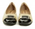 Piccadilly 250180-1 béžová s čiernou dámske baleríny | ARNO-obuv.sk - obuv s tradíciou