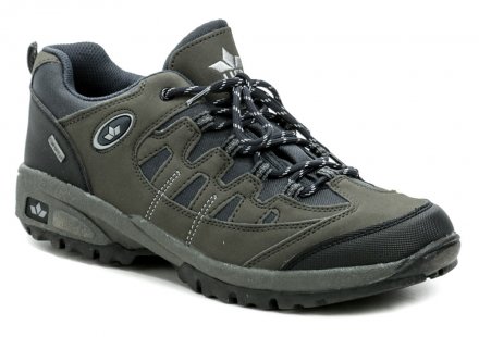 Celoročná trekingová aj vychádzková obuv značky Lico na šnurovanie šnúrkami, vyrobená z kombinácie syntetického a textilného materiálu s membránou Comfortex.