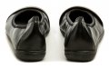 Jana 8-22106-28 čierne nadmerné dámske baleríny šírka H | ARNO-obuv.sk - obuv s tradíciou