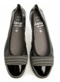 Jana 8-22106-28 čierne nadmerné dámske baleríny šírka H | ARNO-obuv.sk - obuv s tradíciou