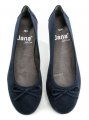 Jana 8-22164-28 modré dámske baleríny šírka H | ARNO-obuv.sk - obuv s tradíciou