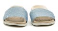 Beira Rio 8360-234 modré dámske plážovky | ARNO-obuv.sk - obuv s tradíciou