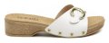 Beira Rio 8456-104 biele dámske nazúvaky na kline | ARNO-obuv.sk - obuv s tradíciou