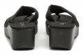 Beira Rio 8455-100 čierne dámske žabky na platforme | ARNO-obuv.sk - obuv s tradíciou