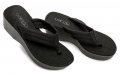 Beira Rio 8455-100 čierne dámske žabky na platforme | ARNO-obuv.sk - obuv s tradíciou