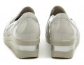 Wojtylko 7A22402s béžová dámska obuv na kline | ARNO-obuv.sk - obuv s tradíciou